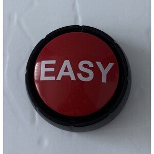 STAPLES Easy Button That Was Easy Talking Office Gift Vintage In Original Box
